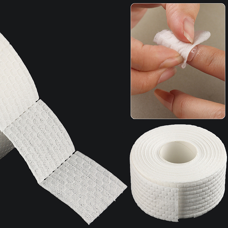Hair Care Gel - 500/1000 Stück fusselfreie Nageltücherrolle – Wattepads