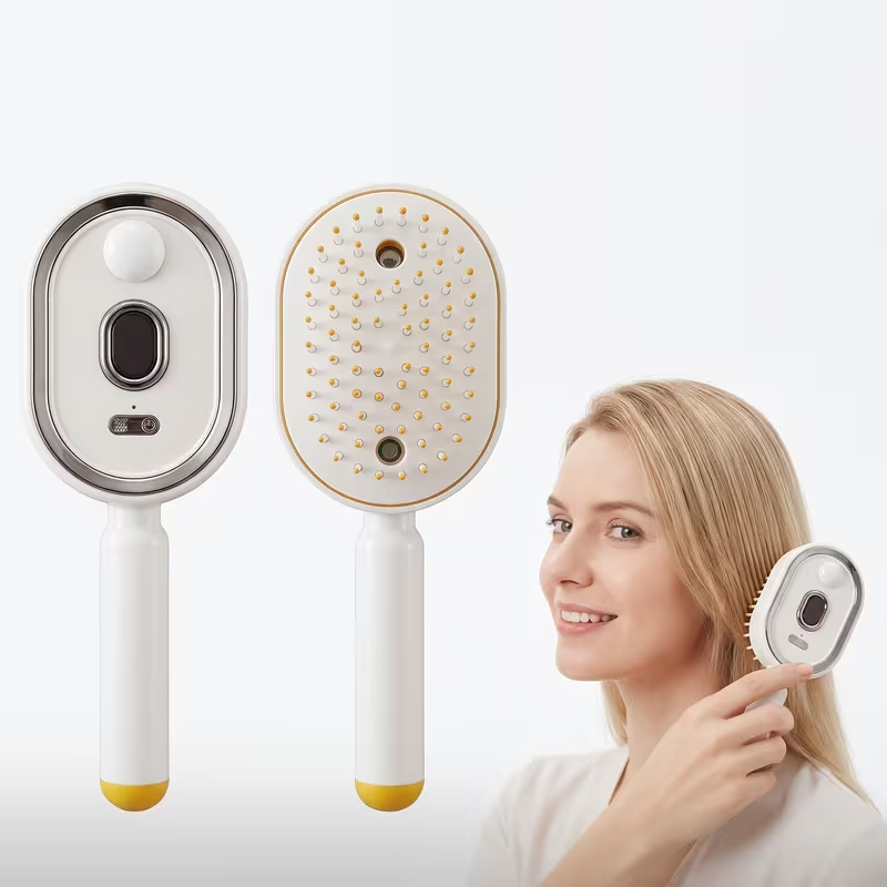 Hair Care Essential - Elektrischer Airbag-Massagekamm mit ätherischem Ölnebel für