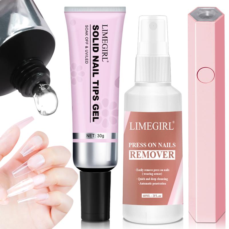 Hair Care Gel - 30g Weiches, transparentes Nagelgel, stark haftend,
