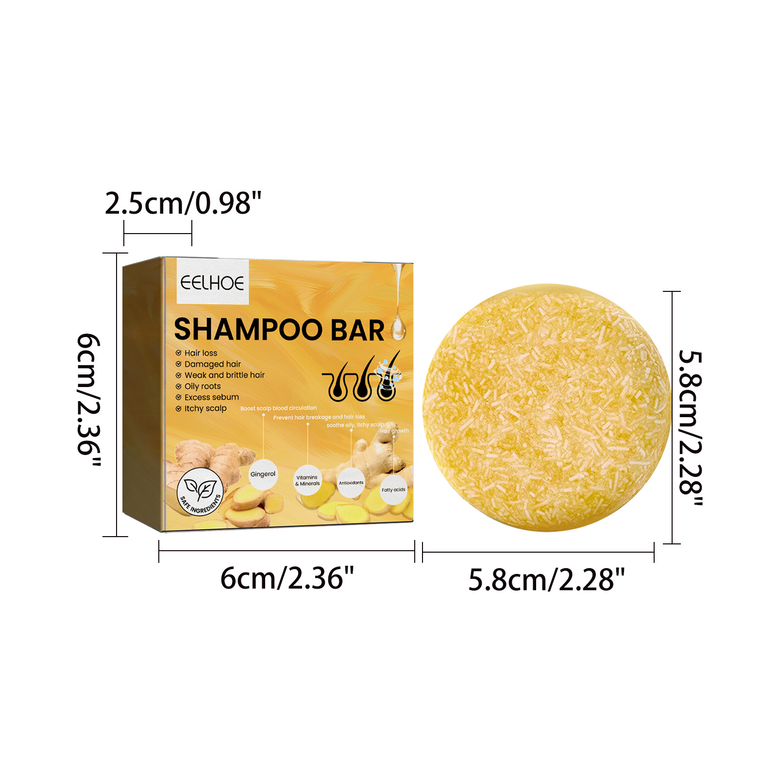 Natürlicher Ingwer-Haarshampoo – Hair Care Nature Bewertung und Preis