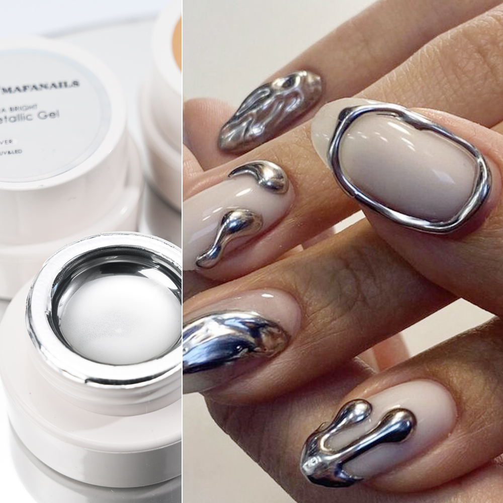 5ml Silber Gold Metallic Gel N – Hair Care Gel Bewertung und Preis