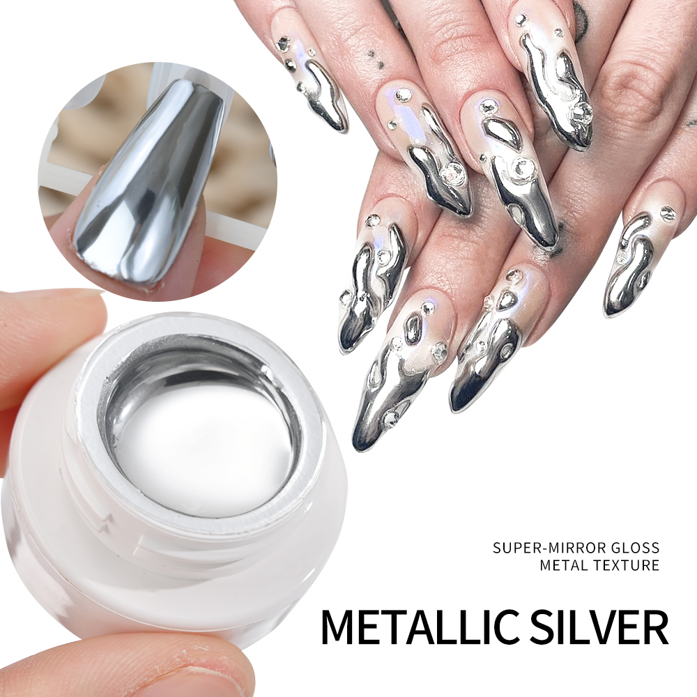 5ml Silber Gold Metallic Gel N – Hair Care Gel Bewertung und Preis
