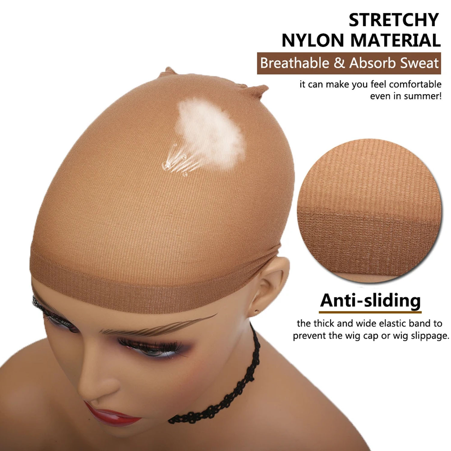 20/30PCS Günstige Haar Neue St – Wig Cap Stocking Bewertung und Preis