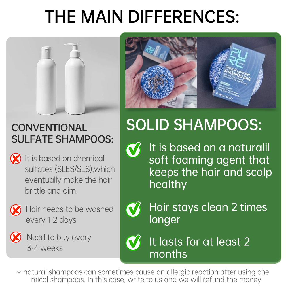 PURC Handgefertigter Bio-Shamp – Hair Care Pantene Bewertung und Preis