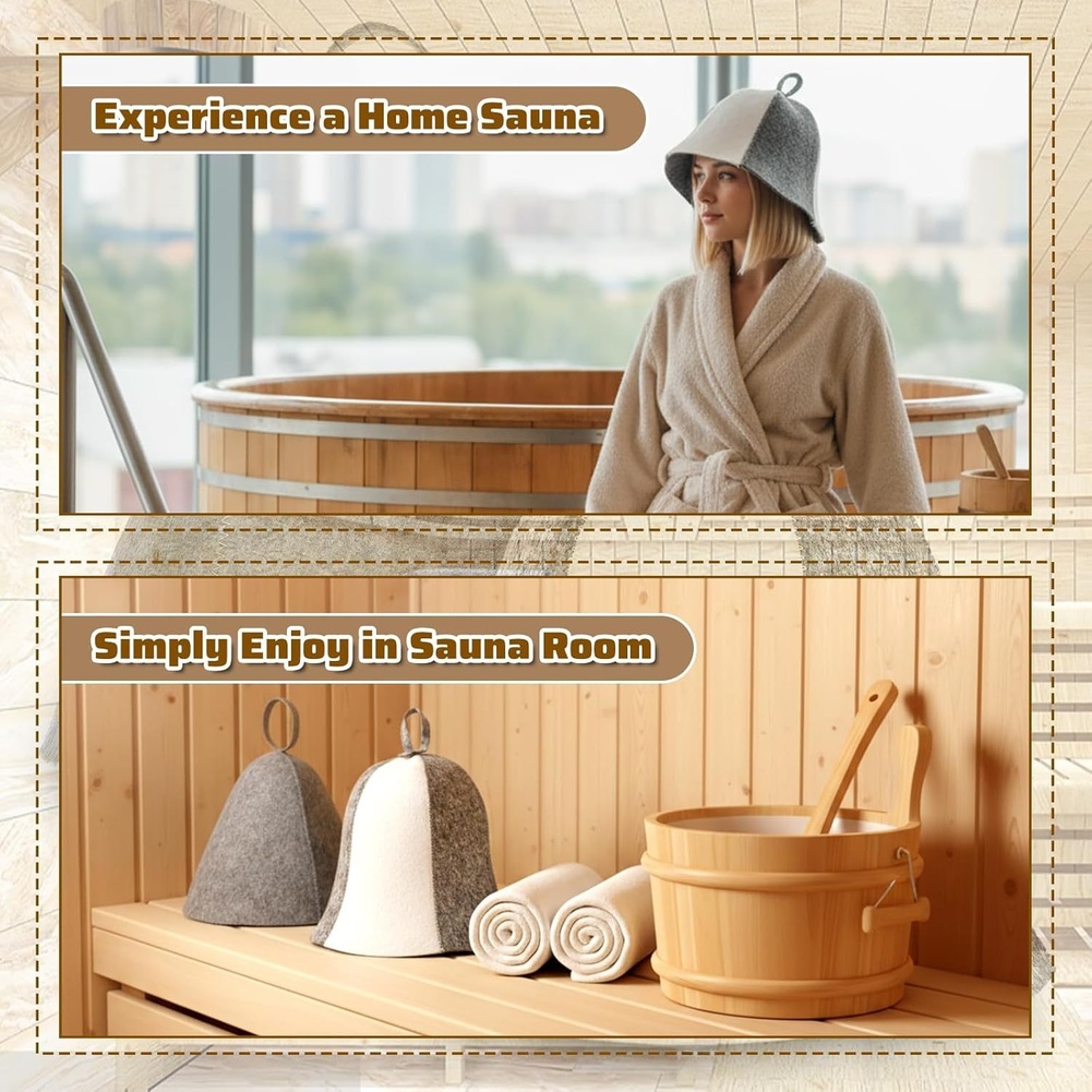 Home-Sauna Grauer Saunahut Sau – Hair Care Daily Routine Bewertung und Preis