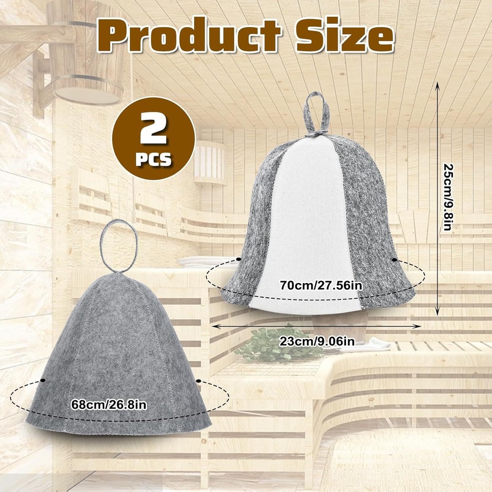Home-Sauna Grauer Saunahut Sau – Hair Care Daily Routine Bewertung und Preis