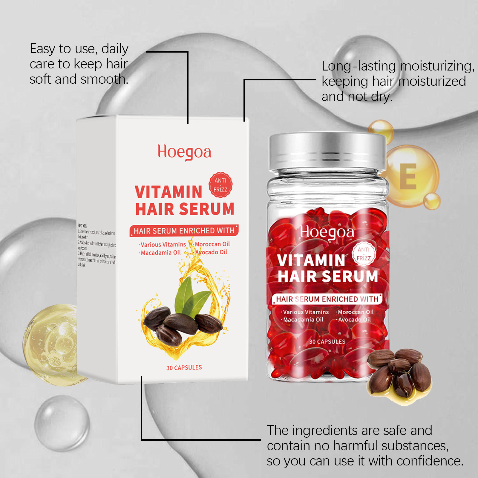 Vitamin-Haarpflege-Serum-Kapse – Hair Care Essential Bewertung und Preis