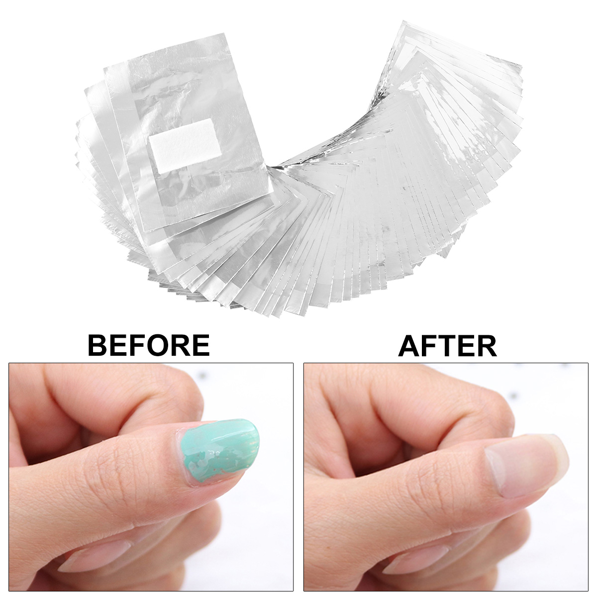 500/1000 Stück Aluminiumfolie  – Hair Care Gel Bewertung und Preis