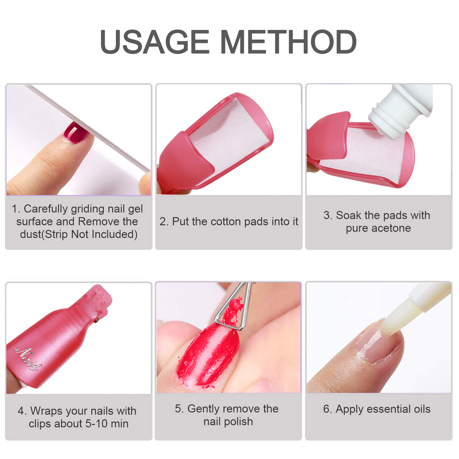 10 Stück Nagellackentferner-Cl – Hair Care Gel Bewertung und Preis